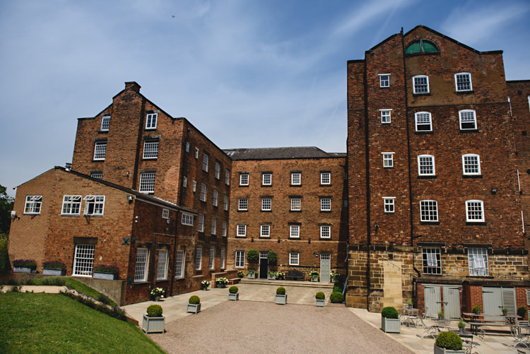 The West Mill Derbyshire Industrial Rose Gold Dove Grey Greenery Wedding http://hbaphotography.com/