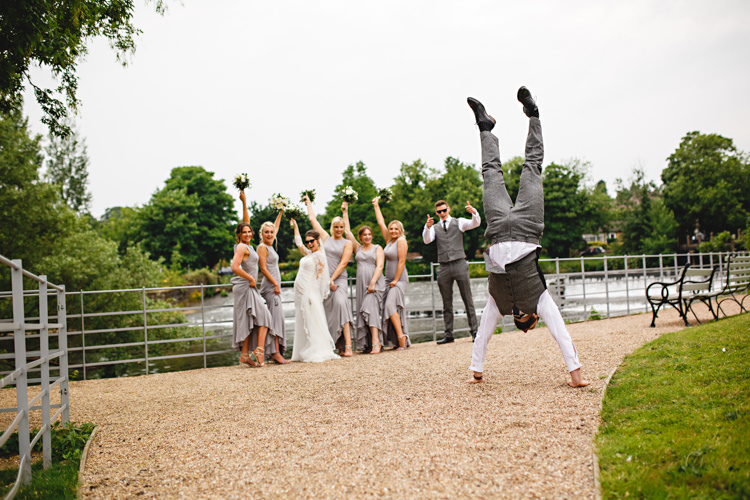 Industrial Rose Gold Dove Grey Greenery Wedding http://hbaphotography.com/
