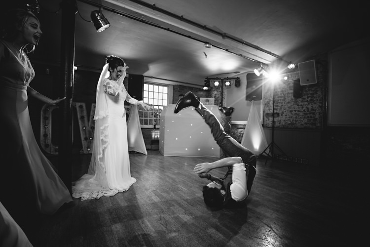 Industrial Rose Gold Dove Grey Greenery Wedding http://hbaphotography.com/