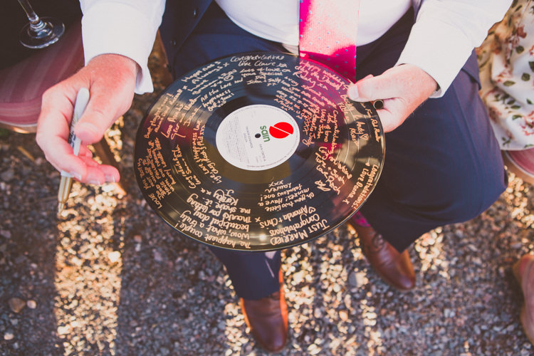 Record Guest Book Woodland Farm Camp Wedding http://emmastonerweddings.com/