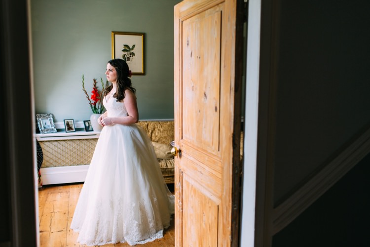 Strapless Dress Gown Pockets Bride Bridal Lace Augusta Jones Colourful Mexican Garden Wedding http://jennifersmithphotography.co.uk/