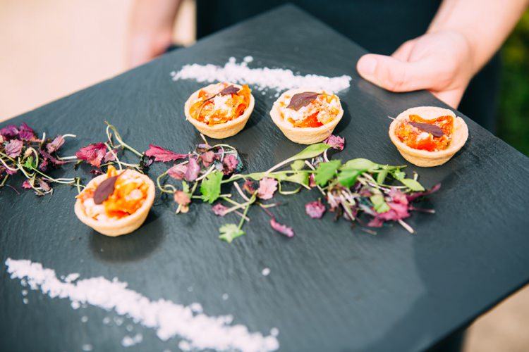 Canapes Colourful Mexican Garden Wedding http://jennifersmithphotography.co.uk/