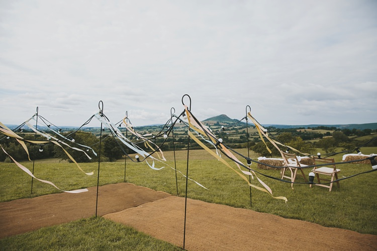 Shepherd Hooks Ribbons Festoon Lights DIY Pretty Pastel Tipi Wales Wedding http://www.mckinley-rodgers.co.uk/