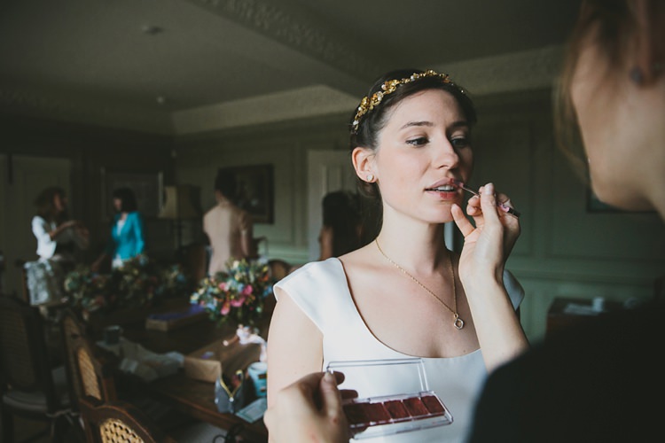 Make Up Bride Bridal Beauty DIY Pretty Pastel Tipi Wales Wedding http://www.mckinley-rodgers.co.uk/