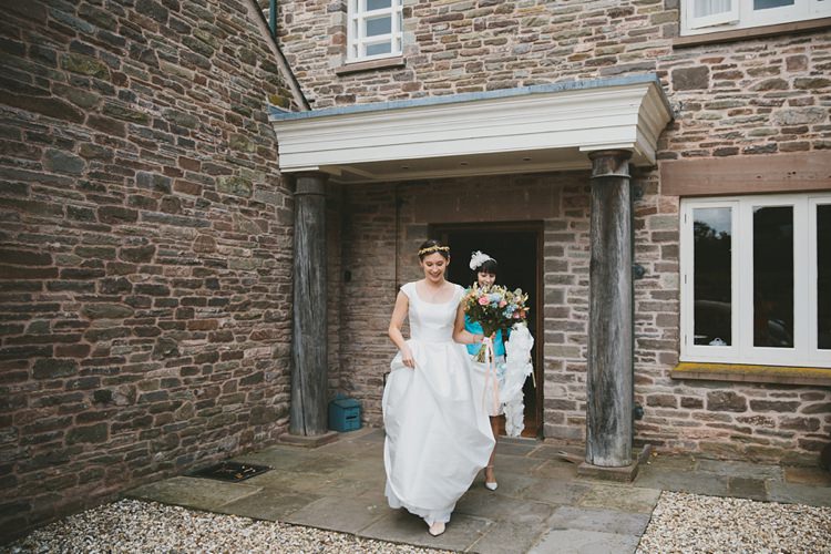 Jesus Peiro Dress Gown Bride Bridal DIY Pretty Pastel Tipi Wales Wedding http://www.mckinley-rodgers.co.uk/