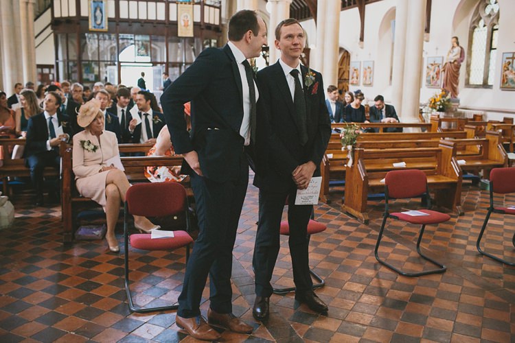 M&S Black Suit Groom Tie DIY Pretty Pastel Tipi Wales Wedding http://www.mckinley-rodgers.co.uk/