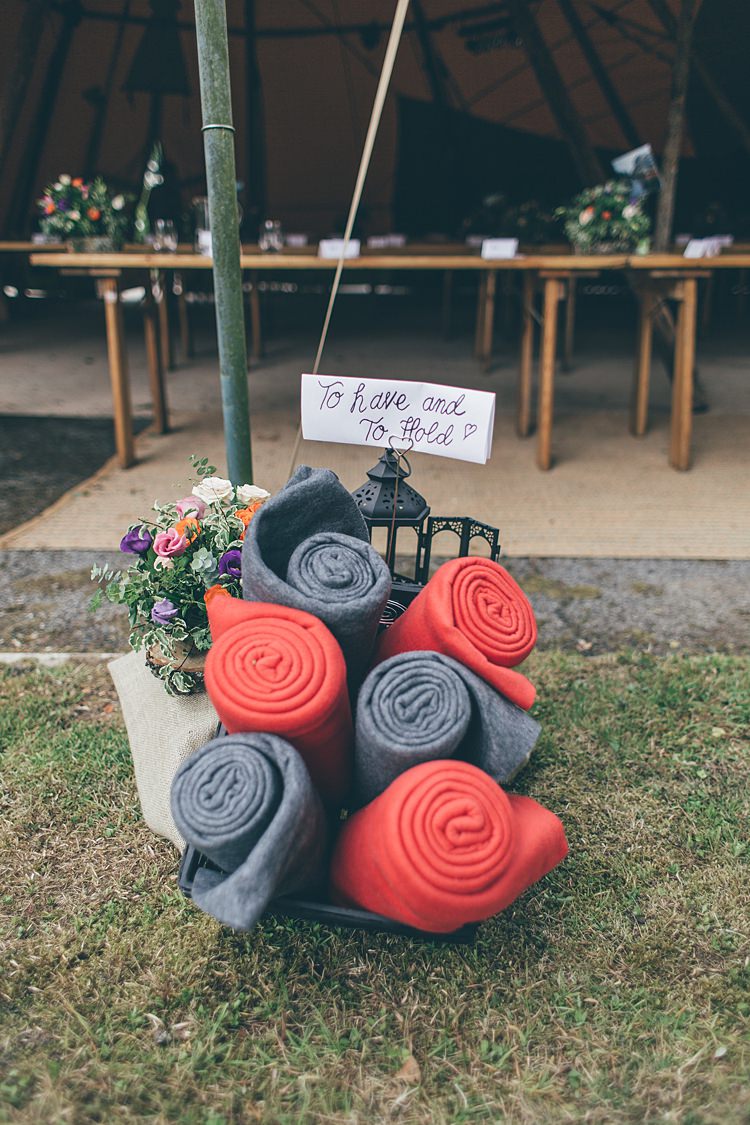 Blankets To Have To Hold Beautiful Floral Bohemian Garden Wedding http://rachellambertphotography.co.uk/