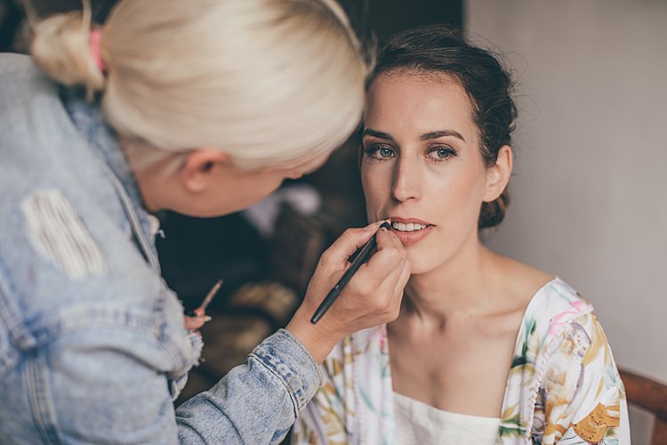 Make Up Bride Bridal Beautiful Floral Bohemian Garden Wedding http://rachellambertphotography.co.uk/