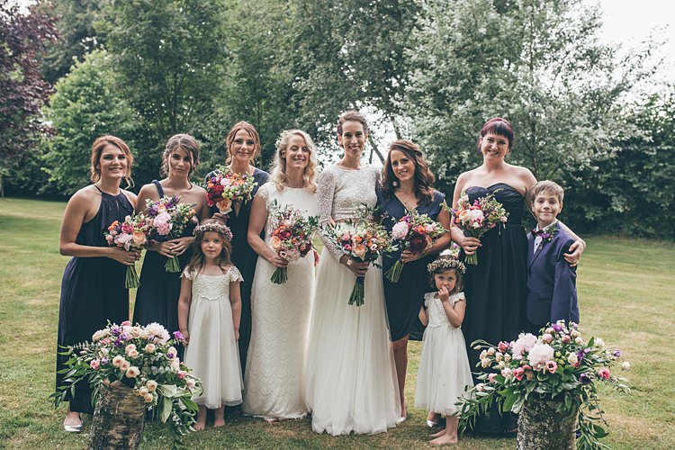 Beautiful Floral Bohemian Garden Wedding http://rachellambertphotography.co.uk/