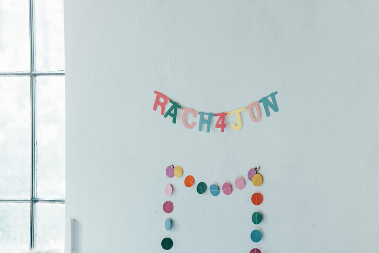 Paper Banner Garland Decor Festoons Gold Sequin City Party Wedding http://septemberpictures.com/