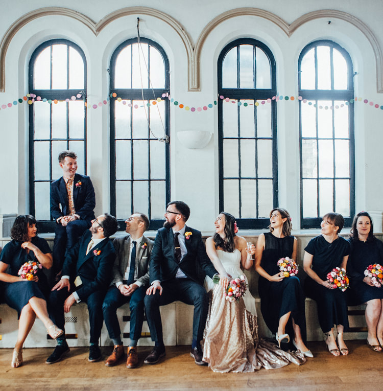Festoons Gold Sequin City Party Wedding http://septemberpictures.com/