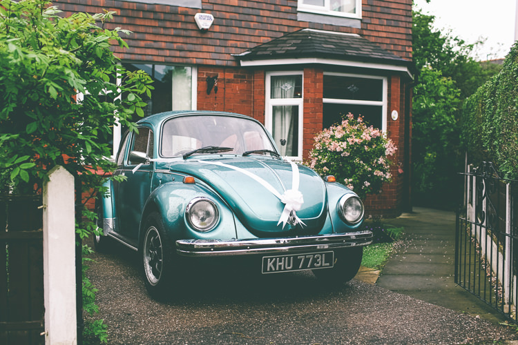 Beetle Car Magical Industrial City Vintage Wedding http://www.emmaboileau.co.uk/