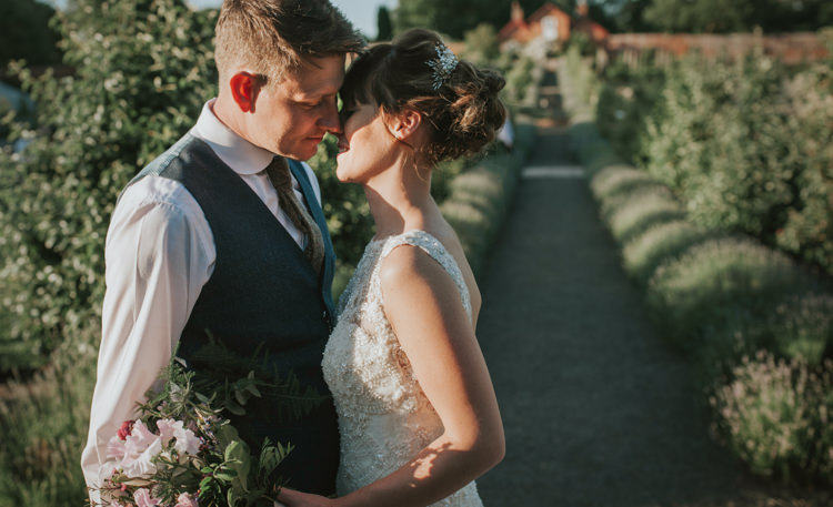 Herbs Flowers Home Made Walled Garden Wedding https://www.rosiekelly.co.uk/