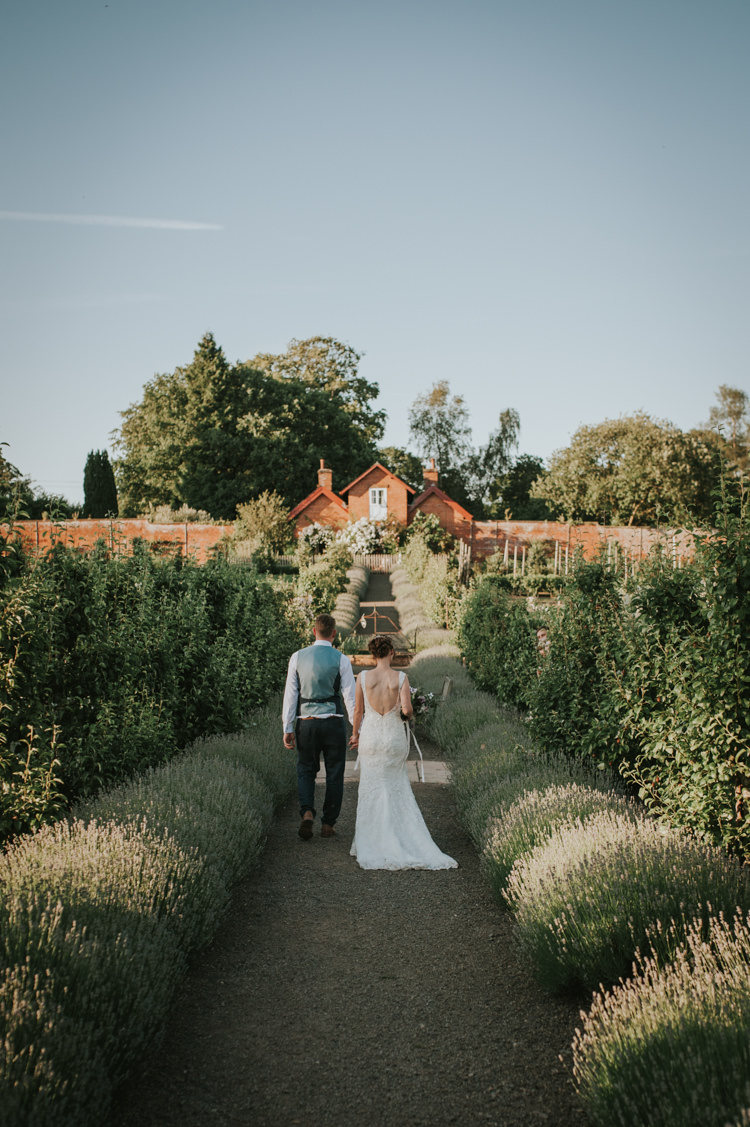 Herbs Flowers Home Made Walled Garden Wedding https://www.rosiekelly.co.uk/