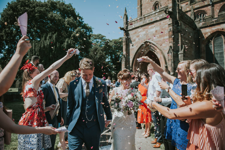 Confetti Throw Herbs Flowers Home Made Walled Garden Wedding https://www.rosiekelly.co.uk/