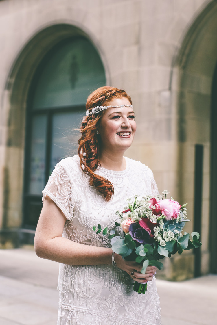 Headpiece Bride Bridal Hair Style Magical Industrial City Vintage Wedding http://www.emmaboileau.co.uk/