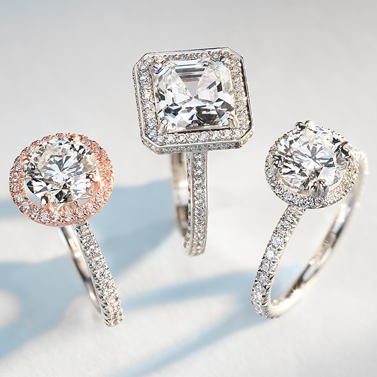 Choosing Diamond Engagement Ring Help Blue Nile