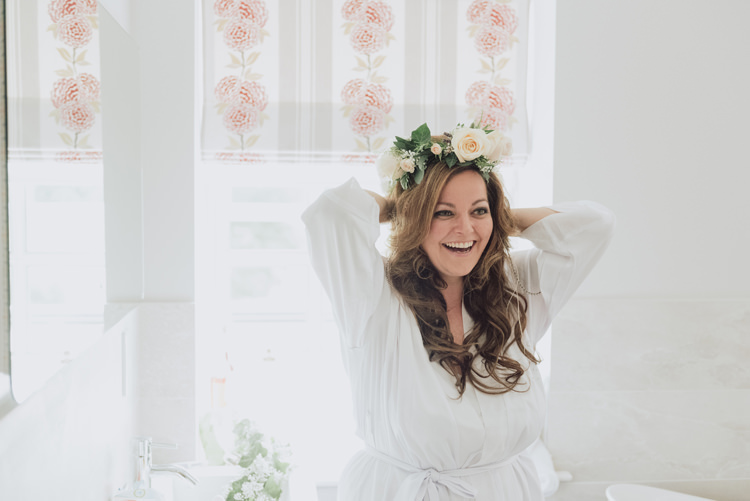 Flower Crown Bride Bridal Enchanting Ancient Forest Wedding http://donnamurrayphotography.com/