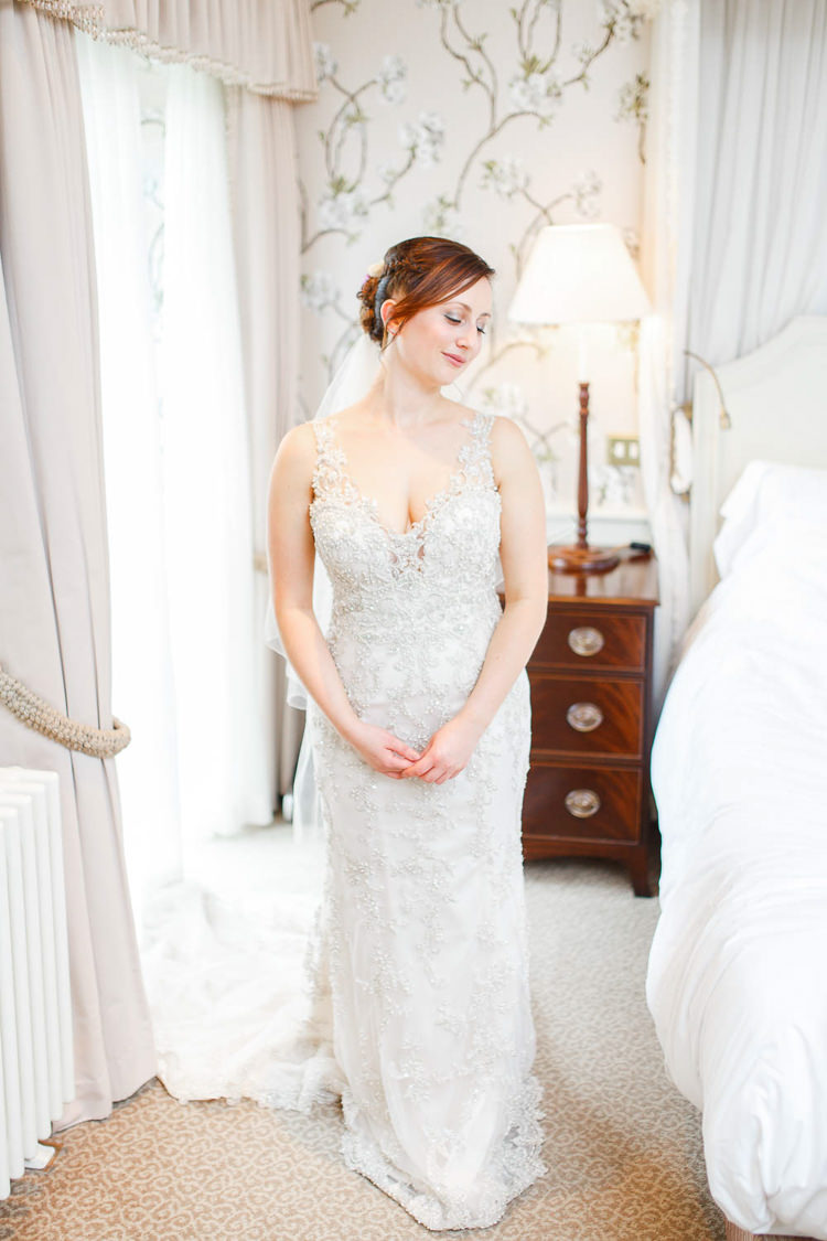 Maggie Sottero Greer Gold Dress Bride Bridal Straps Beaded Romantic Rustic Blush Pink Wedding http://whitestagweddings.com/