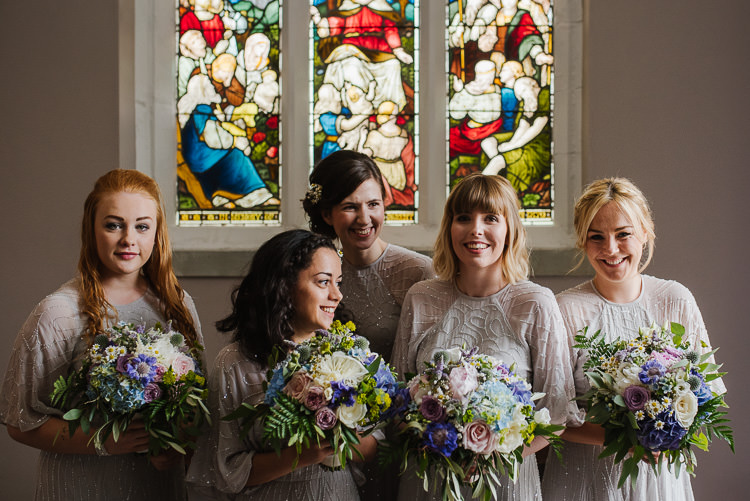 Sequin Beaded Grey Bridesmaid Dresses Sleeves Boho Funfair Floral Country Wedding https://www.jonnybarratt.com/