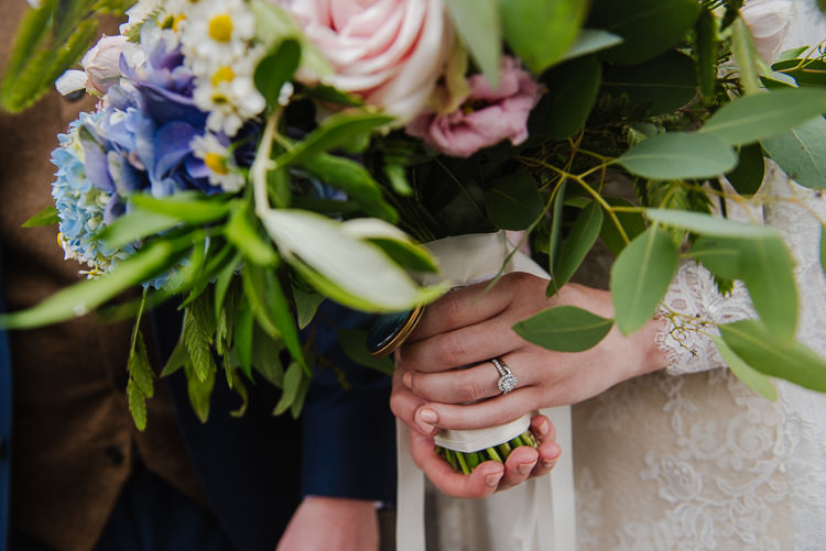 Bouquet Bride Bridal Nails Engagement Ring Boho Funfair Floral Country Wedding https://www.jonnybarratt.com/