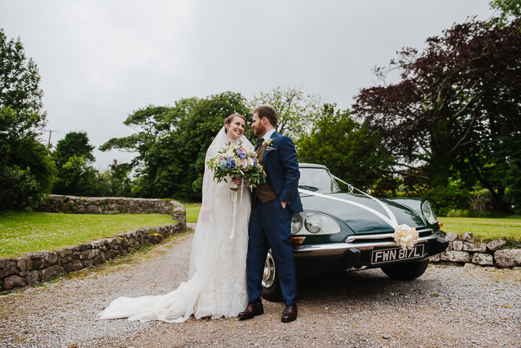 Green Classic Car Boho Funfair Floral Country Wedding https://www.jonnybarratt.com/