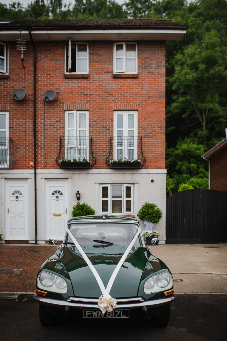 Green Classic Car Transport Boho Funfair Floral Country Wedding https://www.jonnybarratt.com/