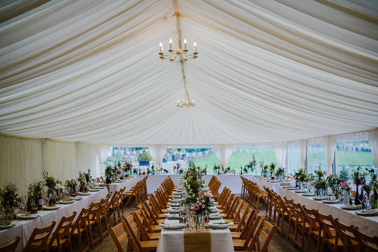 Marquee Long Tables Decor Boho Funfair Floral Country Wedding https://www.jonnybarratt.com/