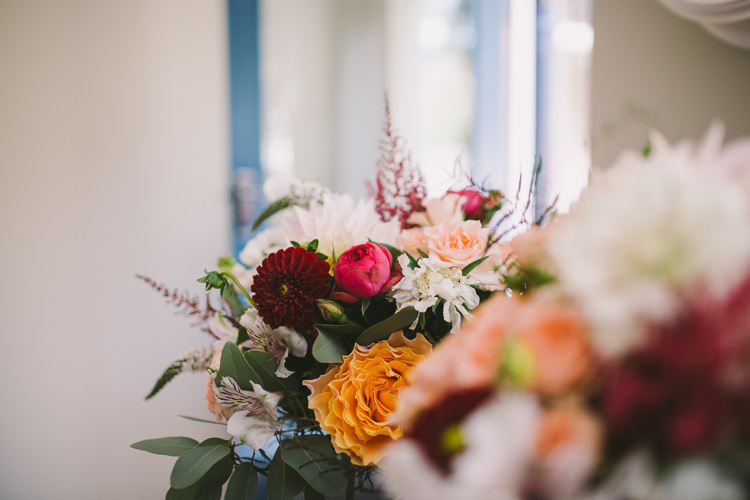 Fairy Lights Vibrant Florals Summer Barn Wedding https://www.oliviajudah.co.uk/
