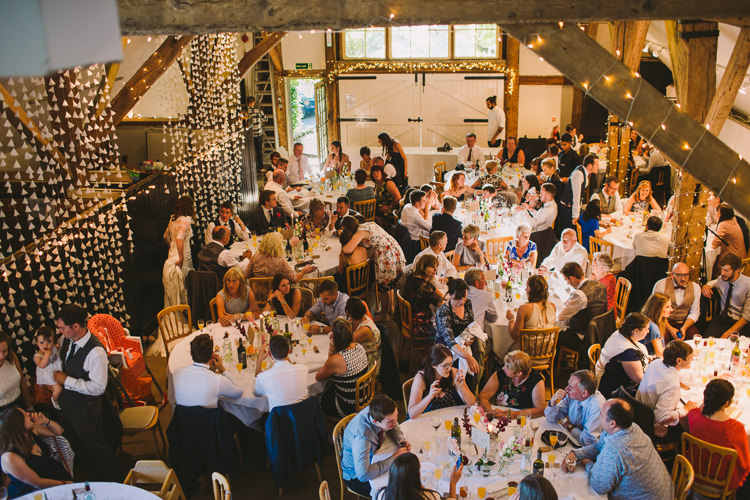 Fairy Lights Vibrant Florals Summer Barn Wedding https://www.oliviajudah.co.uk/