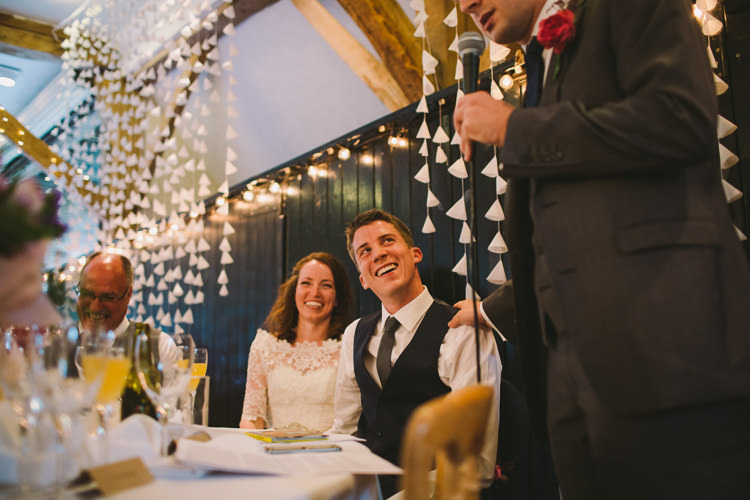 Fairy Lights Vibrant Florals Summer Barn Wedding https://www.oliviajudah.co.uk/