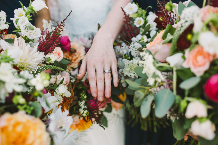 Fairy Lights Vibrant Florals Summer Barn Wedding https://www.oliviajudah.co.uk/
