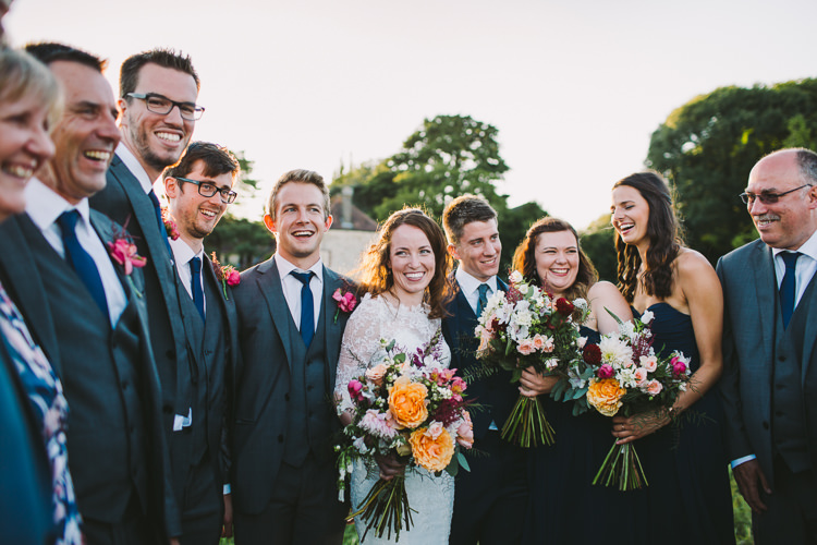Fairy Lights Vibrant Florals Summer Barn Wedding https://www.oliviajudah.co.uk/