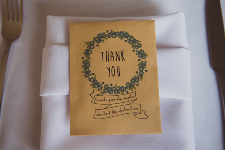 Wildflower Seed Favours Stylish Festival Tipi Wedding http://sashaweddings.co.uk/