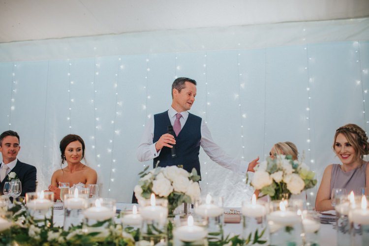 Chic Romantic Florals Candlelight Wedding http://lisawebbphotography.co.uk/