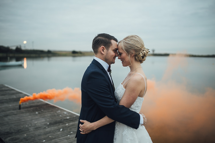 Smoke Bomb Wedding Portraits Images Photographs http://www.struthphotography.com/