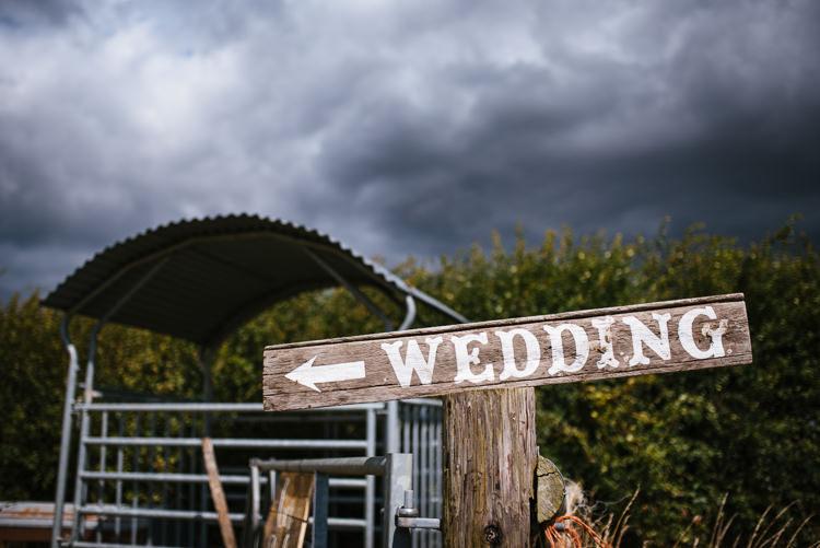 Wooden Sign Post Magical Woodland Glade Tipi Wedding http://johnnydent.co.uk/
