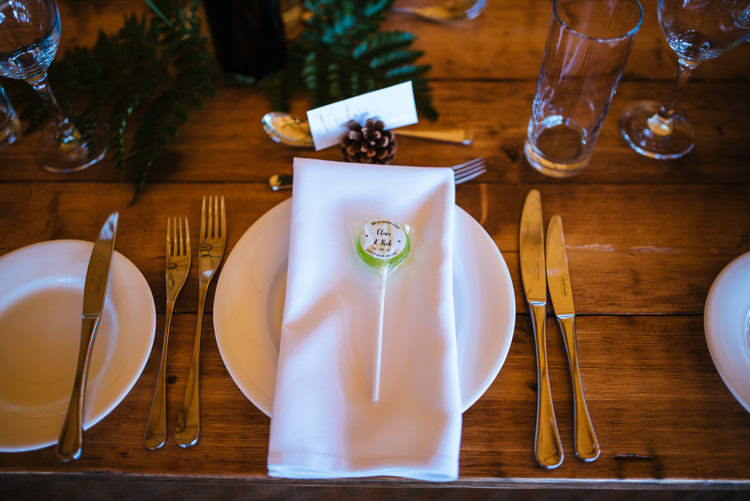 Lollypop Favour Magical Woodland Glade Tipi Wedding http://johnnydent.co.uk/