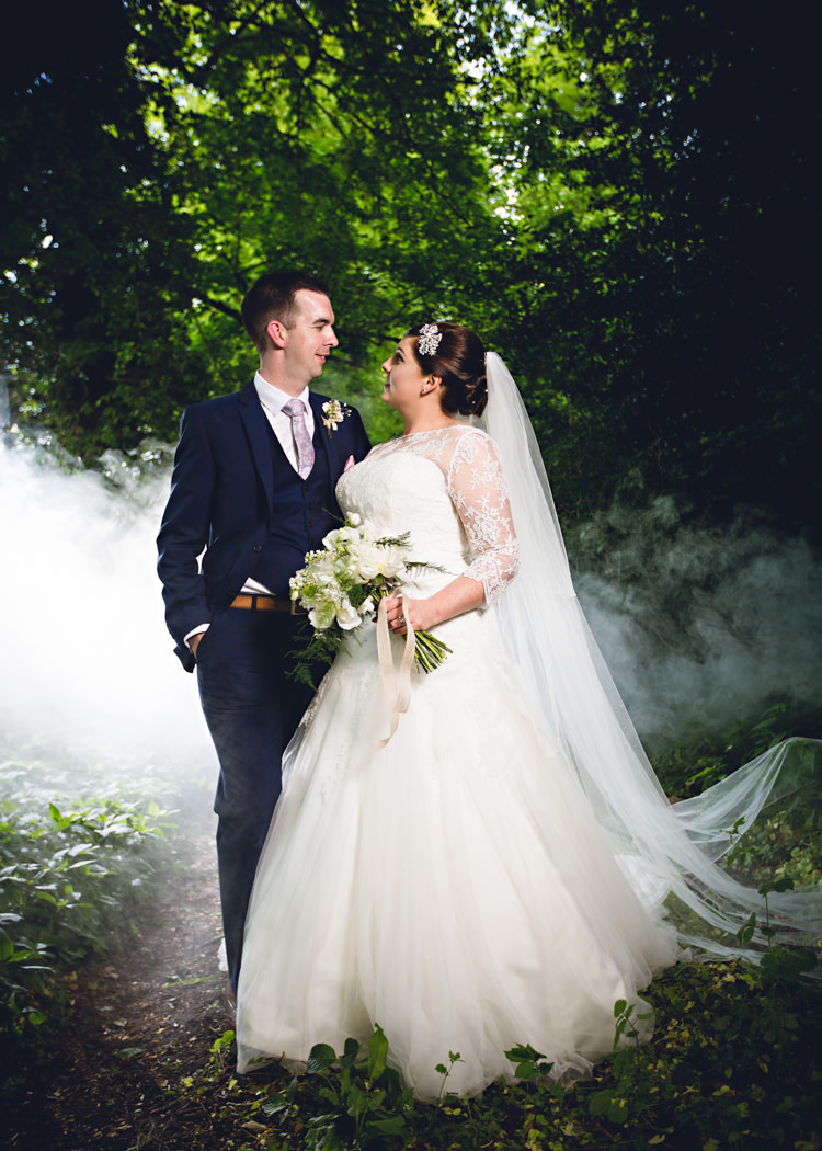 Smoke Bomb Wedding Portraits Images Photographs http://www.hbaphotography.com/
