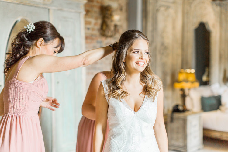 Simple Elegant Luxe Blush Pink Wedding http://katymelling.com/