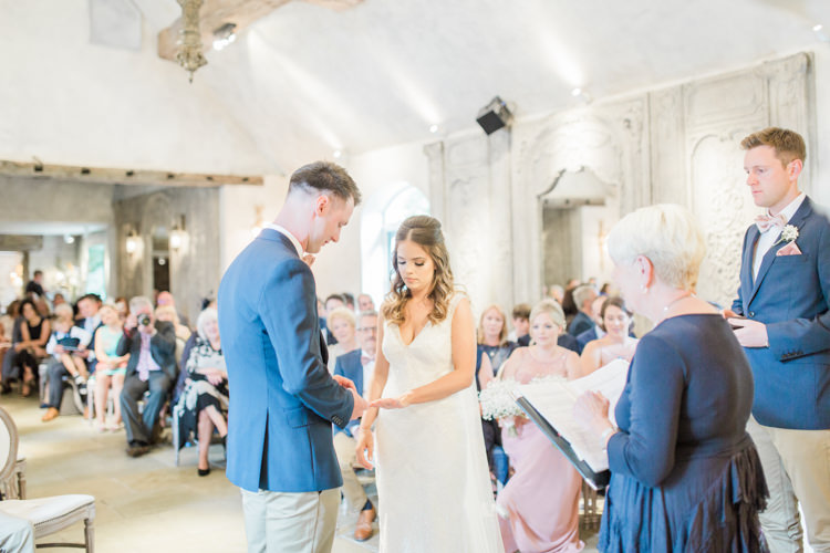 Simple Elegant Luxe Blush Pink Wedding http://katymelling.com/