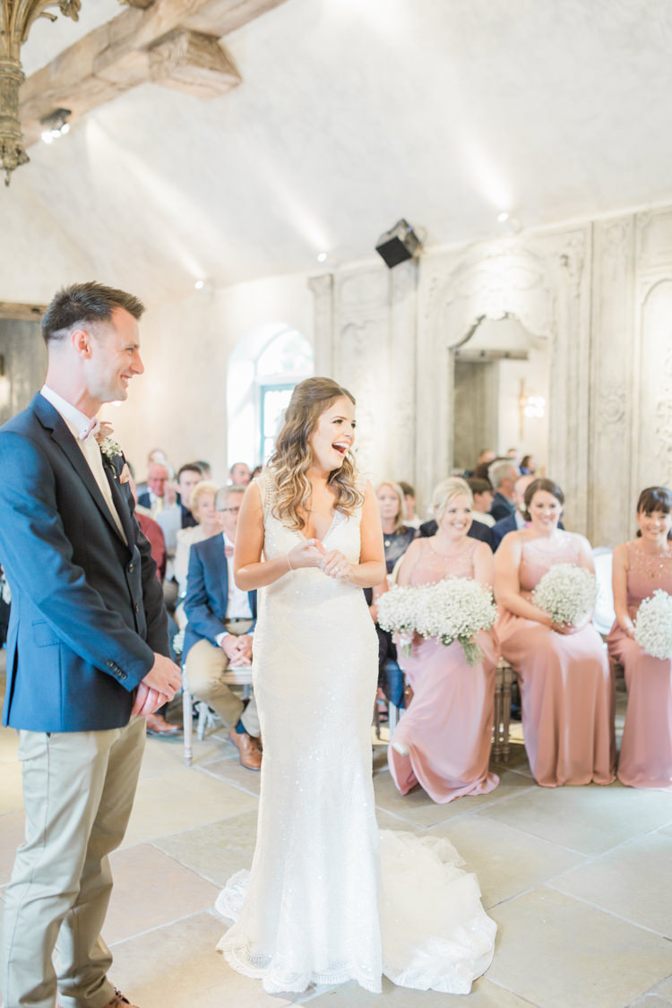 Simple Elegant Luxe Blush Pink Wedding http://katymelling.com/