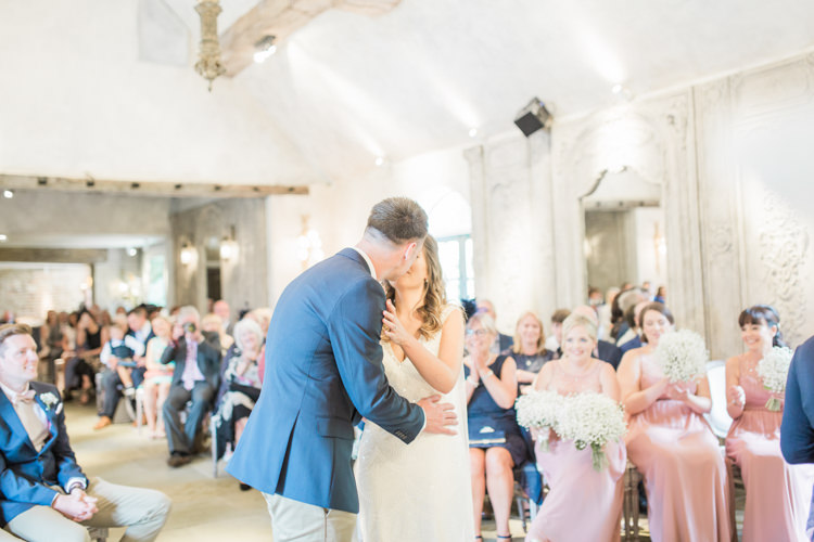 Simple Elegant Luxe Blush Pink Wedding http://katymelling.com/