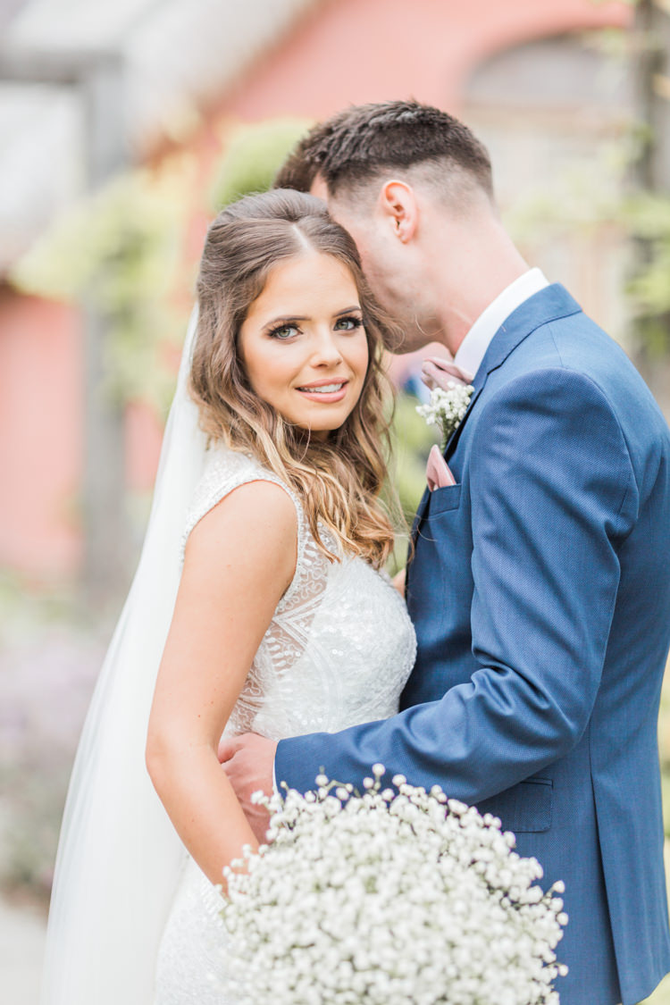 Simple Elegant Luxe Blush Pink Wedding http://katymelling.com/