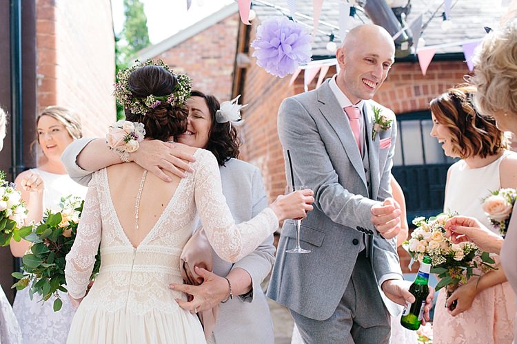 Grey Lavender Blush Country Restaurant Wedding http://www.whelanphotography.co.uk/