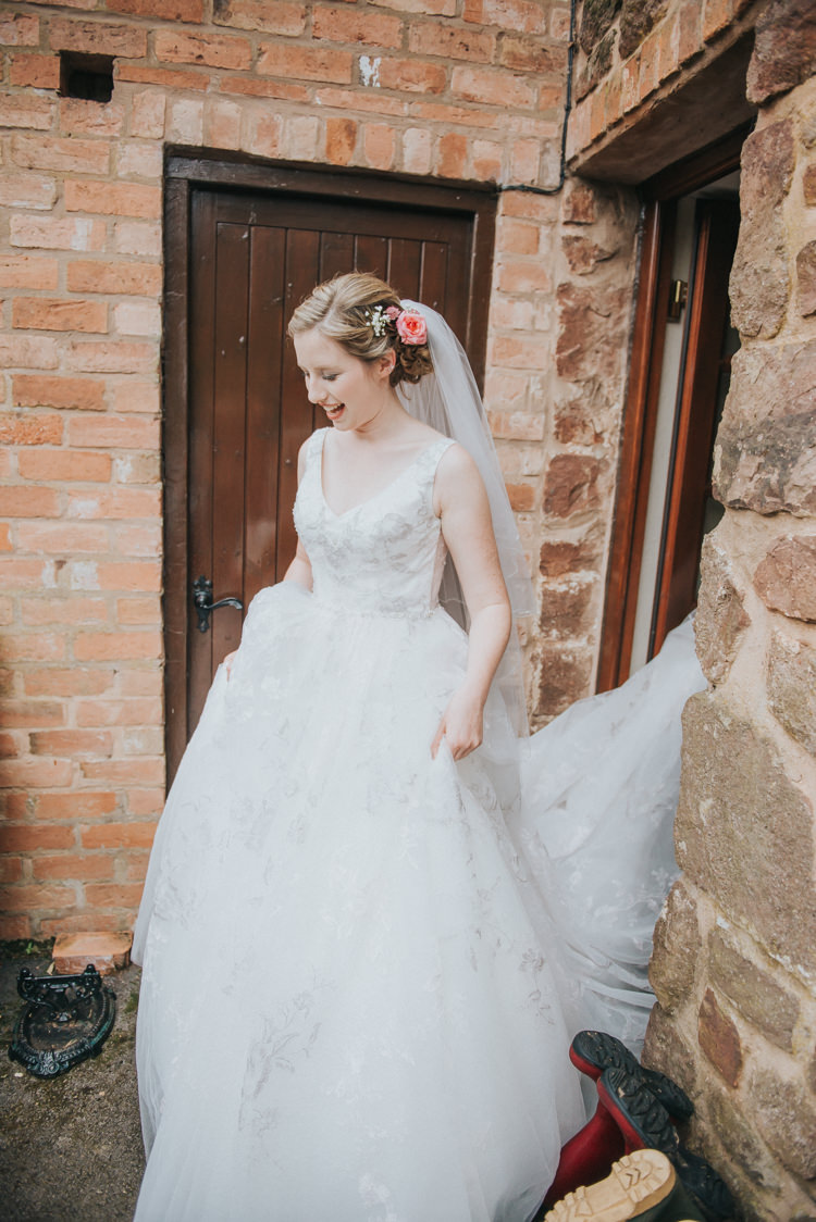 Lace Princess Dress Gown Bride Bridal Straps Incredibly Pretty Thoughtful Tipi Wedding http://katewatersphotography.com/