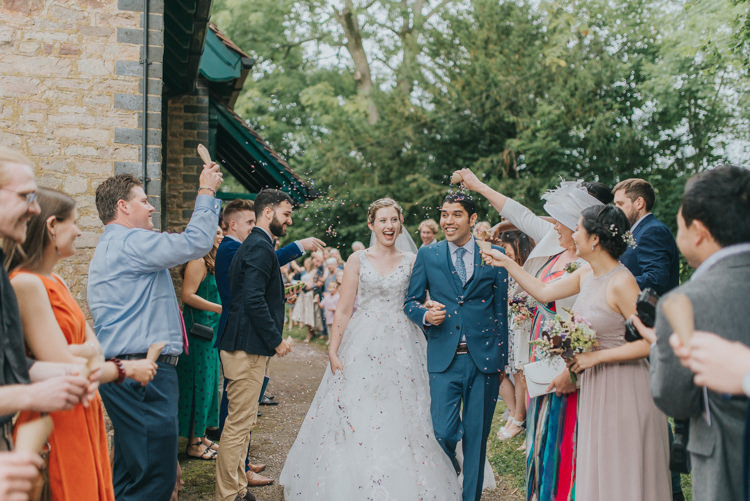 Confetti Throw Incredibly Pretty Thoughtful Tipi Wedding http://katewatersphotography.com/