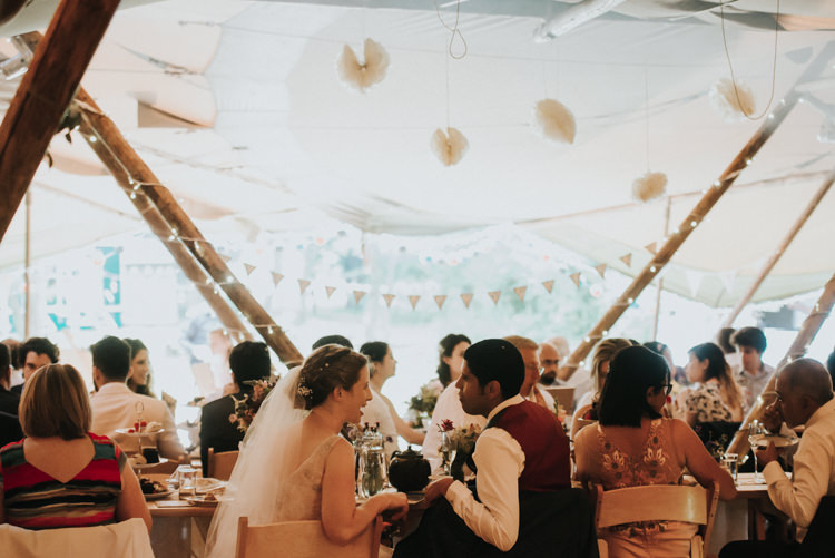 Incredibly Pretty Thoughtful Tipi Wedding http://katewatersphotography.com/