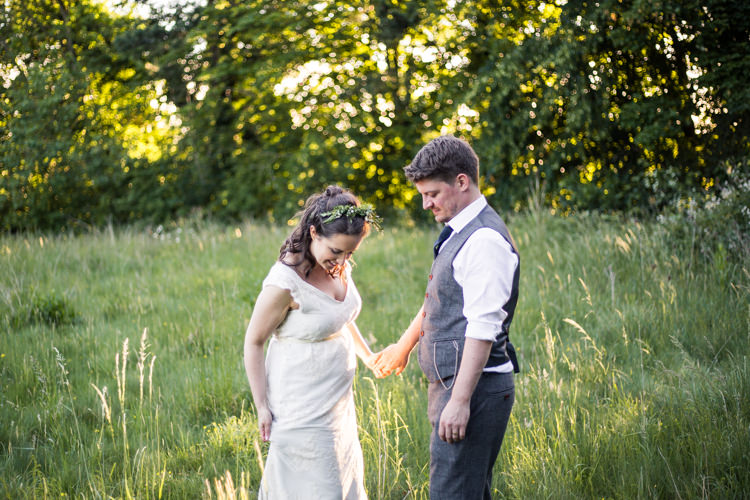 Bespoke Bride This Modern Love Bridal Greenery Foliage Hair Vintage Suit Groom Waistcoat Tweed Pocket Watch Chain Natural Outdoor Tipi Wedding https://www.ad-photography.co.uk/