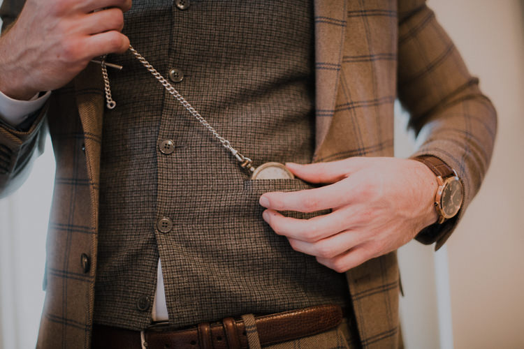 Pocket Watch Groom Vintage Circus Funfair Wedding http://theliferomantic.co.uk/